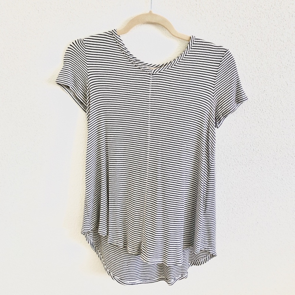 Girls Striped Long Shirt